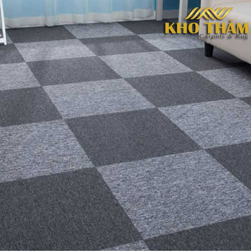 Thảm tấm ghép một màu dạng tấm 50cm x 50cm Thảm tấm ghép một màu dạng tấm 50cm x 50cm